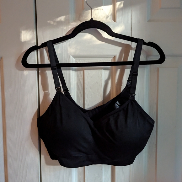 Auden Black Everyday Nursing Bra, Washed/Never Worn - Picture 1 of 7